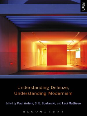 cover image of Understanding Deleuze, Understanding Modernism